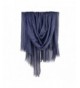 Iristide Womens Long Scarf in Solid Color Light Weight Large Shawls Wrap 75x43in - Navy - C4185S8SWWE