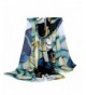 Creazy Fashion Lady Long Wrap Women's Shawl Chiffon Scarf Scarves - Blue - C512IH1DGPB