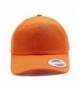 Acorn Yupoong Classic 6245CM Unstructured Cotton Twill Dad Hats Low Profile Baseball Caps - Orange - CU1820CEK5E