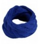 JOYEBUY Women Lady Thick Wool Knit Scarf Warm Winter Infinity Circle Loop Scarf Valentine Gift - Royal Blue - CA187KD8Q3U