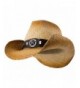 Stand Off - Deadwood Trading &bull Shapeable Raffia Straw Cowboy Hat - CN182HED0IK