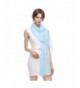 Chiffon Embroidery Fashion Lightweight Scarves - Sky Blue-solid Color - CH184UU9OHL