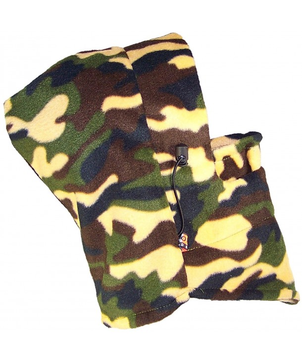 Best Winter Hats Adult Winter Soft Fleece Tactical Hood Balaclava (One Size) - Camouflage - CN12N6HFIRB