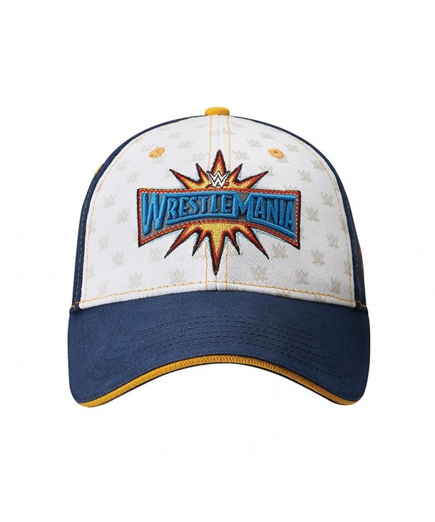 WWE WrestleMania 33 White Baseball Hat White One Size - CB182H2SRI0