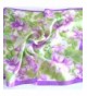 Spring Floral 100% Charmeuse Silk Scarf Bandana Headband By Silksalon A1057 - CD11IVMSKR1