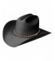 Enimay Western Outback Cowboy Hat Men's Women's Style Felt Canvas - Classic Black - CV180RO2758