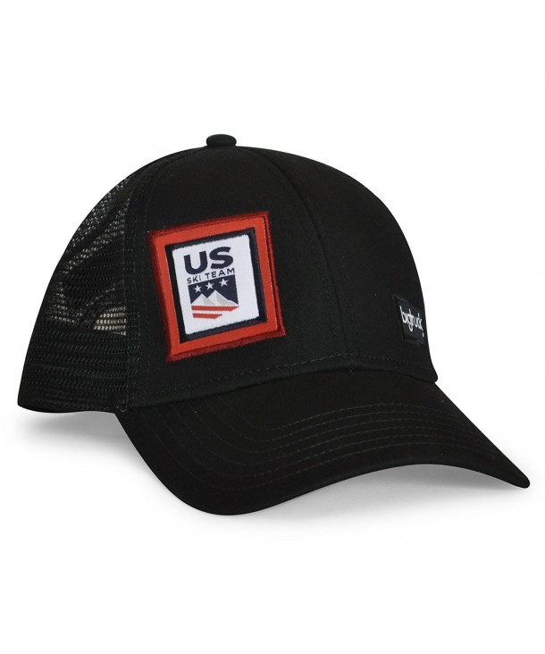 bigtruck USST Classic Mesh Snapback Baseball Hat- Black - CT186H2W3IO