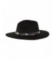 Brimmed Gangster Fedora Buckle Hatband in Men's Fedoras