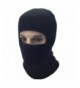 Mens Black Knit Thermal Face Ski Mask - 1 Hole - CW12O1848AP