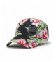 Vintage Year Premium Floral Hawaiian Cotton Twill Adjustable Snapback Hats Baseball Caps - Hawaiian P - CU12LS517JP