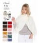 RufnTop 100% Cashmere Scarf- Winter Large Warm Scarves Shawls Wrap for Women Men Gift - Ivory - CK189Y2H3EM