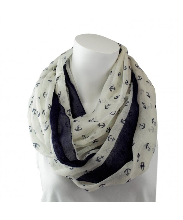 Pop Fashion Infinity Pattern Scarves - White - CT12L9Z30AR