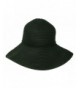 August Accessories Women's Black Classic Toyo Kettle Hat - C211XI5Y87H