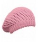 KMystic Classic Knitted Beret Pink in Women's Berets