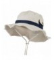 Big Size Cotton Twill Washed Bucket Hat - Putty Navy (For Big Head) - C011IH3JUQJ