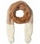 RAMPAGE Women's Oblong Scarf with Pom - Ivory - CT12HPYLESR