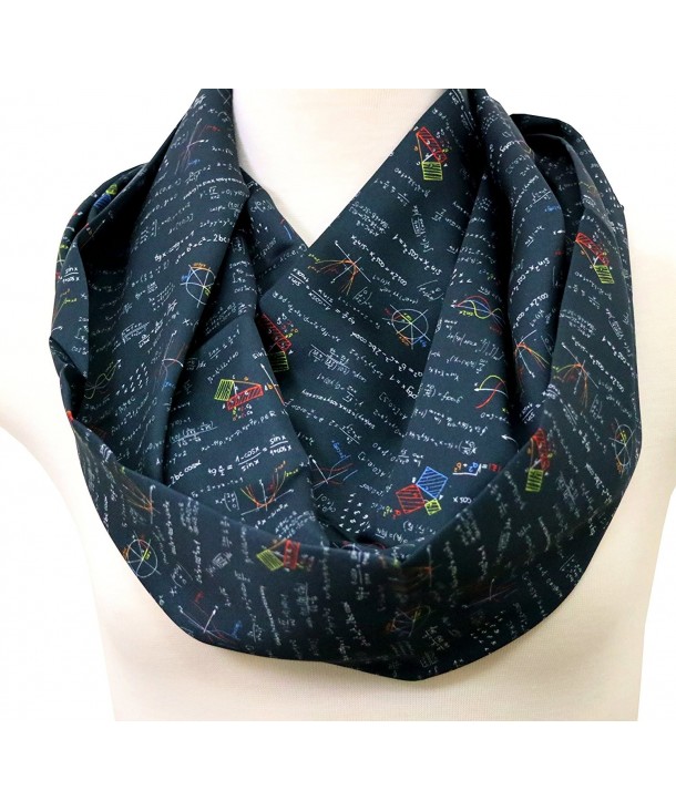 40% OFF Handmade Mathematics Infinity Scarf By Di Capanni (black with color) - C81839MHOLN