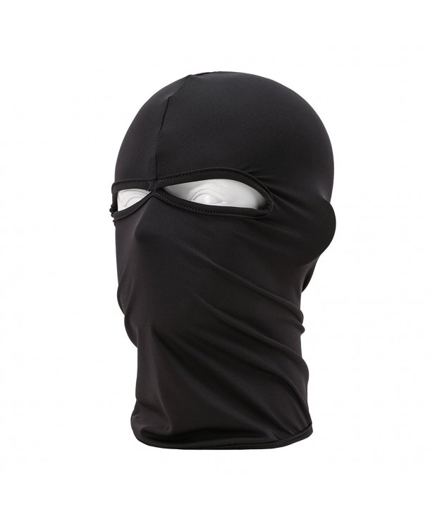 Lilyy Ski Mask Outdoor Cycling Sports Face Mask Cool Fashionable Ultra Thin Balaclava - Black - CT11M8JUFOT
