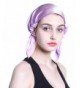 Luccy K 100% Mulberry Silk Women's Sleeping Cap - Purple 02 - C3182I5W6A4