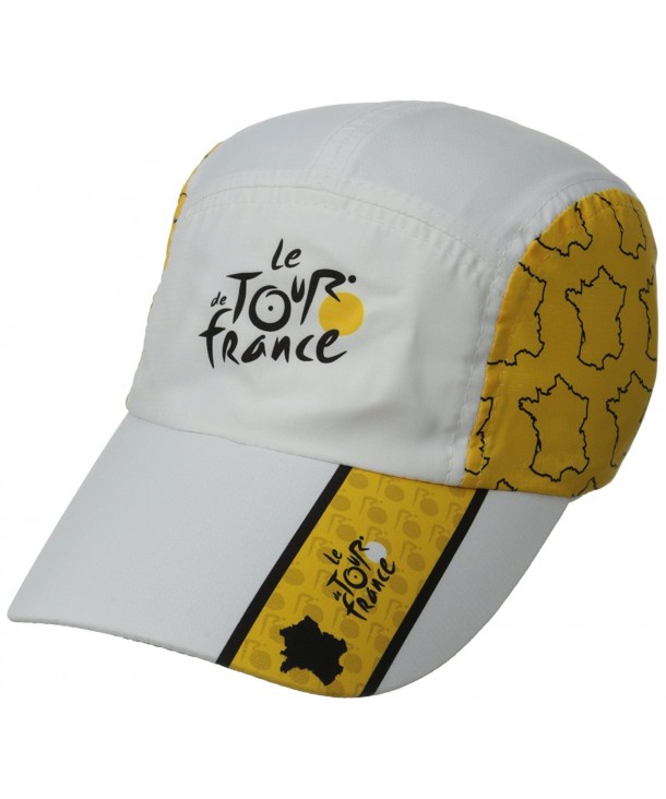 Headsweats TDF Race Hat - White/Yellow - CQ11ENJ8VKR