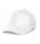 Top Of The World By Lids HOME RUN One-Fit Stretch Fitted Blank Baseball Hat Cap - White - C4186NULOO8