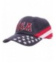 Enimay 4th Of July Hats Men's Women's American Patriotic Red White Blue Baseball Cap Hat - Flag 7642c - CO1820XA76K