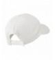 Smiley Face Embroidered Cap White in Men's Baseball Caps