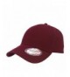 Duolaimi Plain Baseball Cap With Metal Button For Unisex Adult - Red - C812BRQLUFV