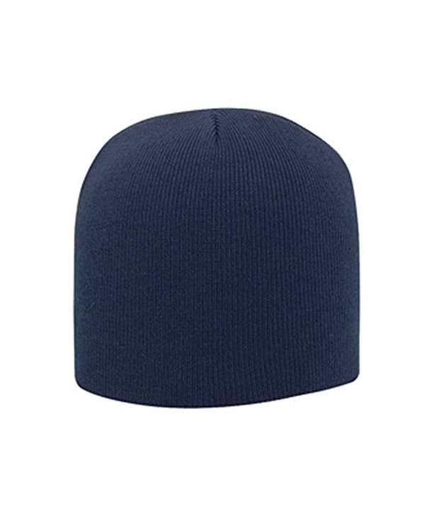 Hats & Caps Shop Ultra Soft Acrylic Knit 8" Beanies - By TheTargetBuys - Navy - CQ11QKG1LKD