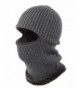 Connectyle Windproof Ski Face Mask Winter Hats Warm Knitted Balaclava Beanie Hat - Gray - C112NQZ7FV9