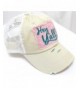 Seashell Stone Embroidery Patch Trucker