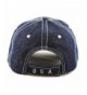Depot Unisex Contrast Stitching Denim in Men's Baseball Caps