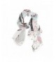 Sunlome Women's Scarves Paris Eiffel Tower Shawl Wraps Silk Scarf For Women - CH184X4Z79R
