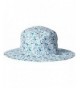 San Diego Hat Company Women's Novelty Print Packable Bucket Sun Hat - Teal/White - CY126AOR0BH