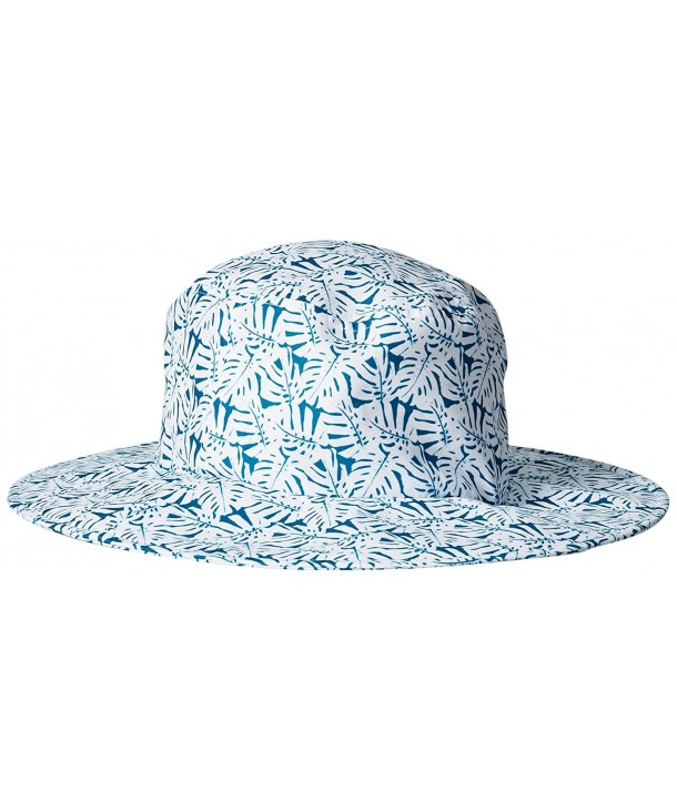 San Diego Hat Company Women's Novelty Print Packable Bucket Sun Hat - Teal/White - CY126AOR0BH