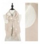 StylesILove Embroidered Polka Dot Wrap Scarf- 4 Colors - Taupe - CK12CJLMFPR