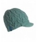 Turtle Fur Simone Women's Wool Blend Visor Beanie Fully-Lined w/fleece - Evergreen - C711K6IDPU5