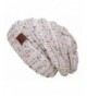 Funky Junque's FJ Knit Cap Women's/Men's Winter Hat Oversized Slouchy Beanie - Oatmeal - CW12MN146KF