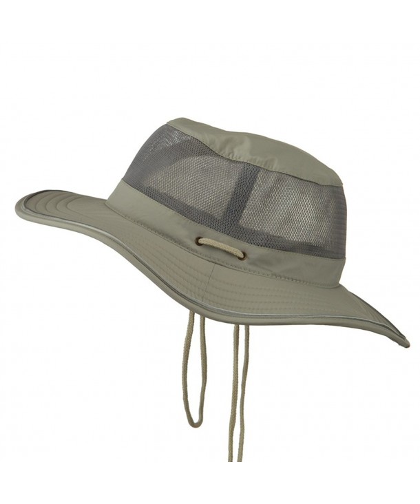 Big Size Talson UV Mesh Bucket Hat Grey (For Big Head) CL11H0H6KA1