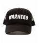 WARHEAD Dimebag Darrell Unisex Adult One-Size Black/Black Snapback Truckers Hat Cap - C612N3XPA9R