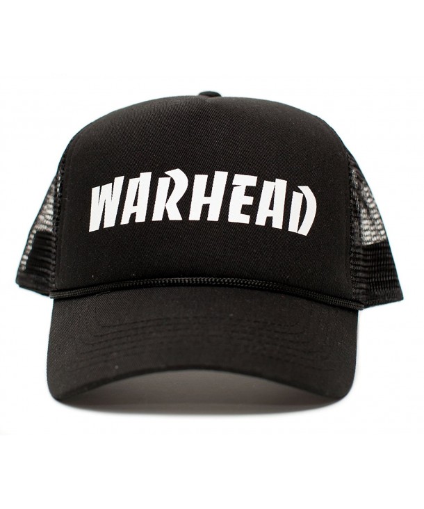 WARHEAD Dimebag Darrell Unisex Adult One-Size Black/Black Snapback Truckers Hat Cap - C612N3XPA9R