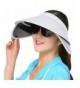 ilishop Women's Beach Sun Visor Wide Brim Hat Cap - Grey - CP17YDN3ICR
