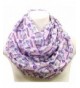 Handmade Science infinity Scarf birthday gift idea for her anniversary gift experiment scientist purple violet - C8182ET3M40