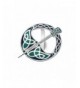Sea Gems Blue Celtic Tara Designed Scarf Ring - CR11XNQMI19
