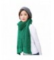 Solid Color Knitted Ladies Section in Cold Weather Scarves & Wraps