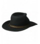Country Gentleman Outback Fedora Black
