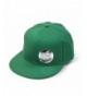 Vintage Year Premium Plain Cotton Twill Adjustable Flat Bill Snapback Hats Baseball Caps - Kelly - CO12BIXI4Q1