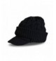 Newsboy Cable Knitted Hat for Women in Black- Charcoal- Light Grey- Off White - Black_Heavyweight - C311N4RT8FV