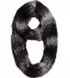 Sakkas Life is Beautiful Knit Infinity Scarf - Ombre Black - C011Q2RXJ8H