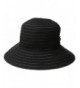 San Diego Hat Company Women's 4-Inch Brim Ribbon Packable Sun Hat - Black - C4126ATC7W9